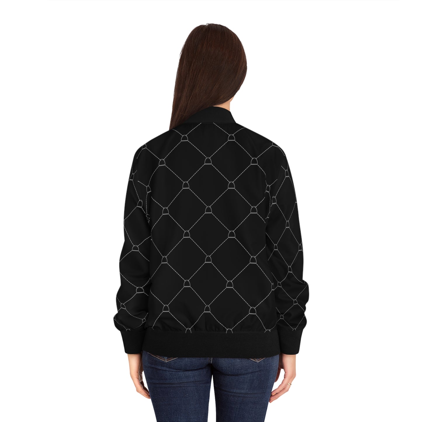 Bomber Jacket - Plaid Stirrups