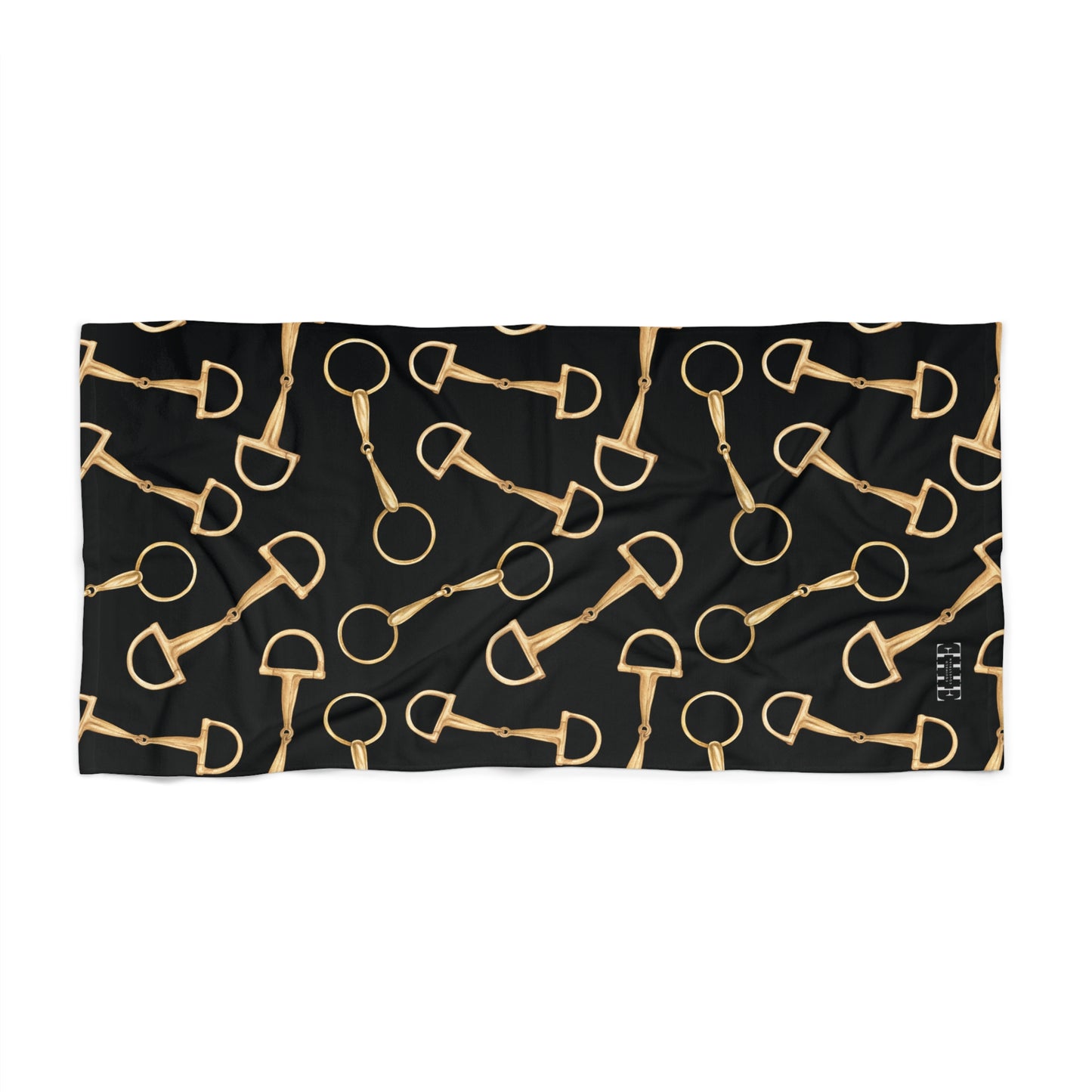 Beach Towel -Gold Bits