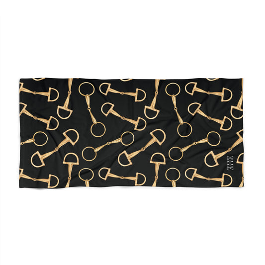 Beach Towel -Gold Bits
