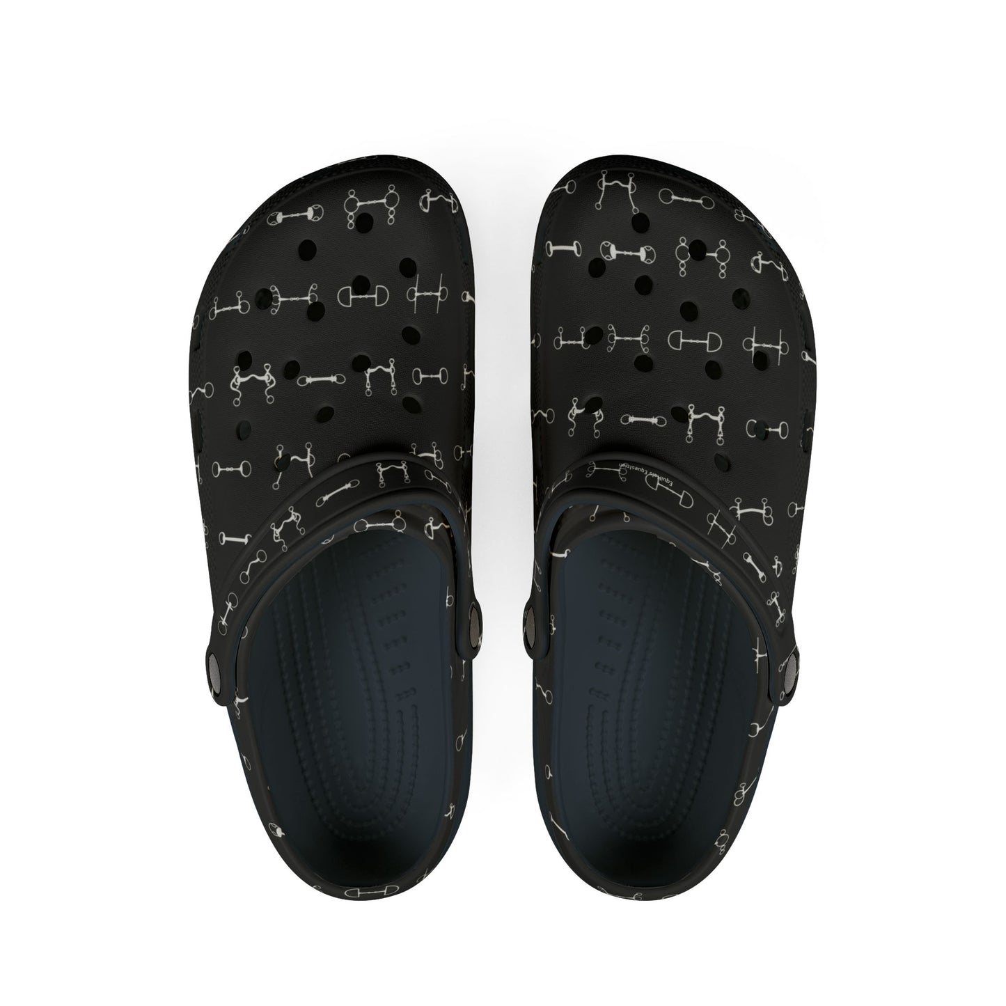 Crocs Style Shoe - Black Bits Bits Bits