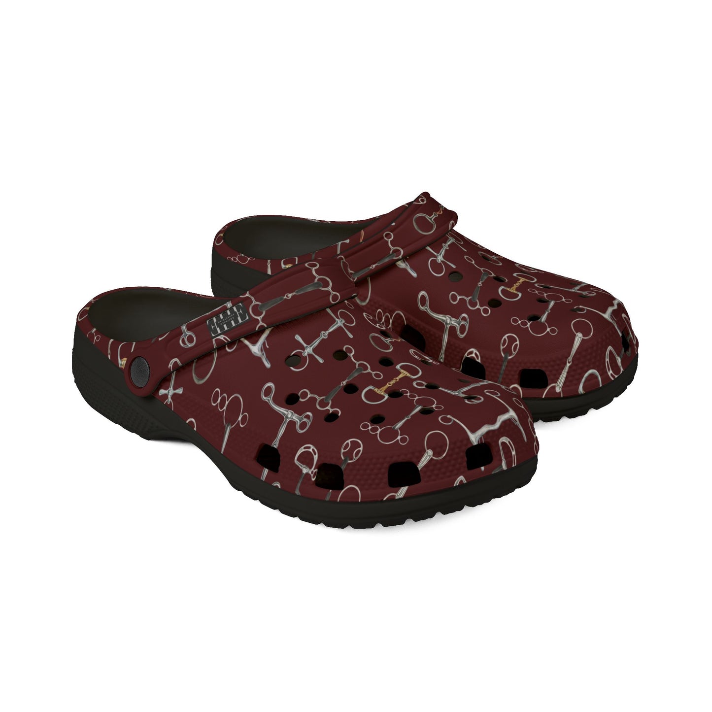Crocs Style Shoe - Bits Maroon