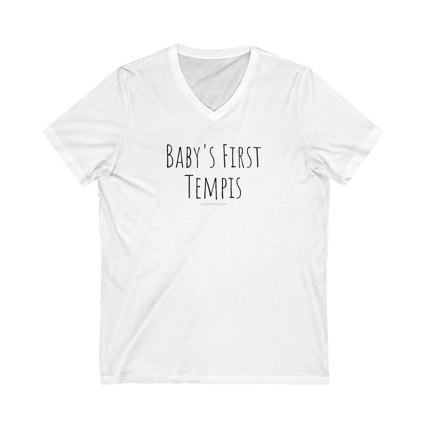 Shirt - Baby's First Tempis (V-Neck Tee Relaxed)