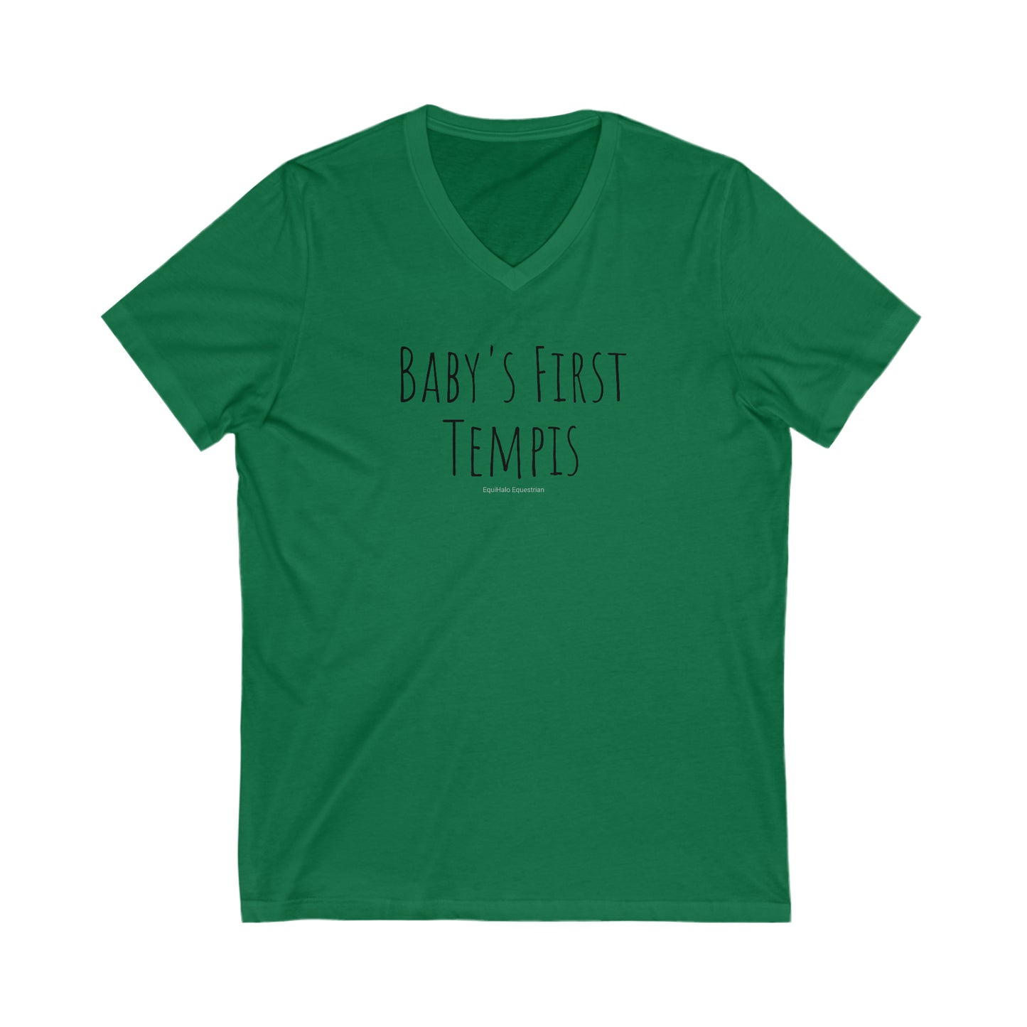 Shirt - Baby's First Tempis (V-Neck Tee Relaxed)