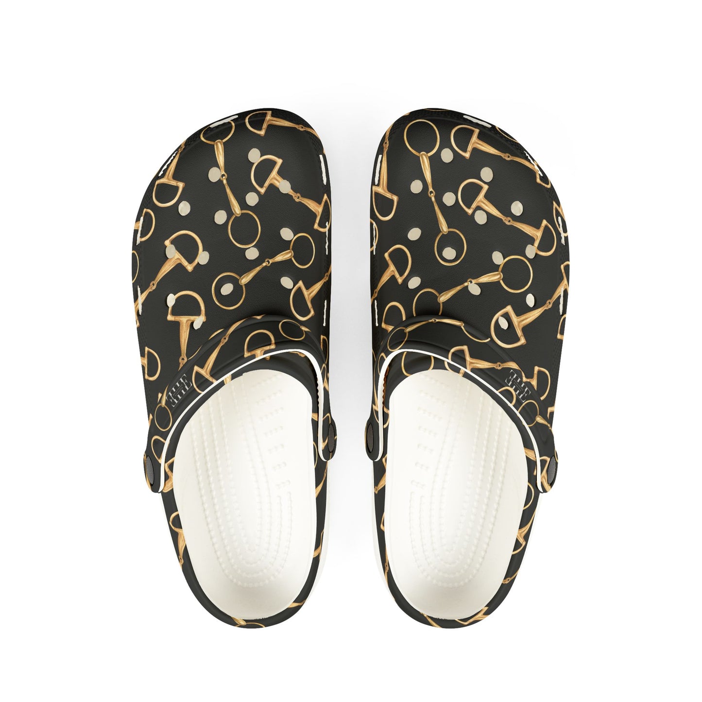 Crocs Style Shoe - Gold Bits