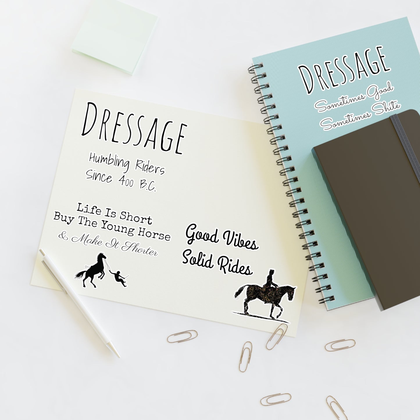 Sticker Sheets - Dressage