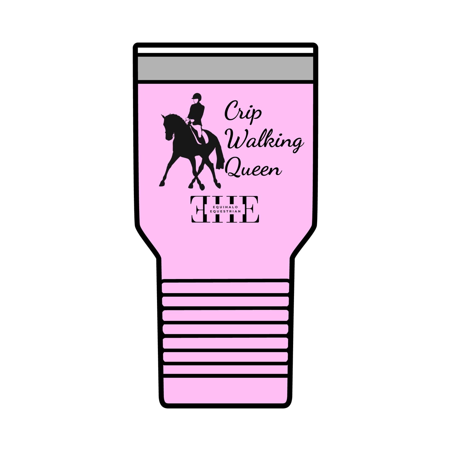 Insulated Tumbler, 30oz - Crip Walking Queen