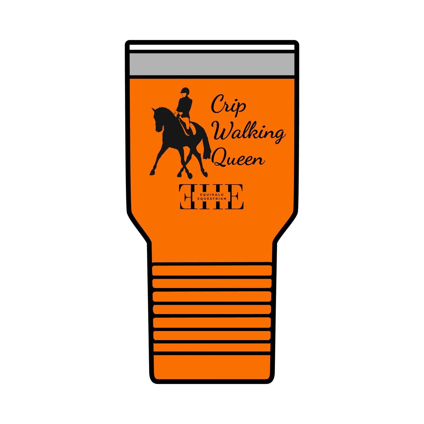 Insulated Tumbler, 30oz - Crip Walking Queen