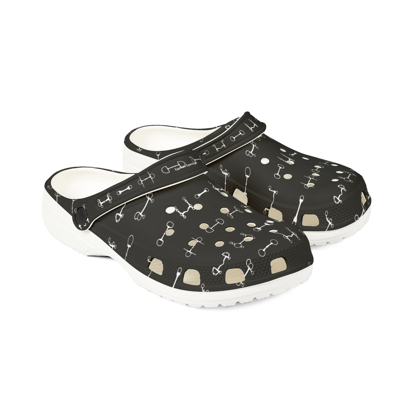 Crocs Style Shoe - Black Bits Bits Bits