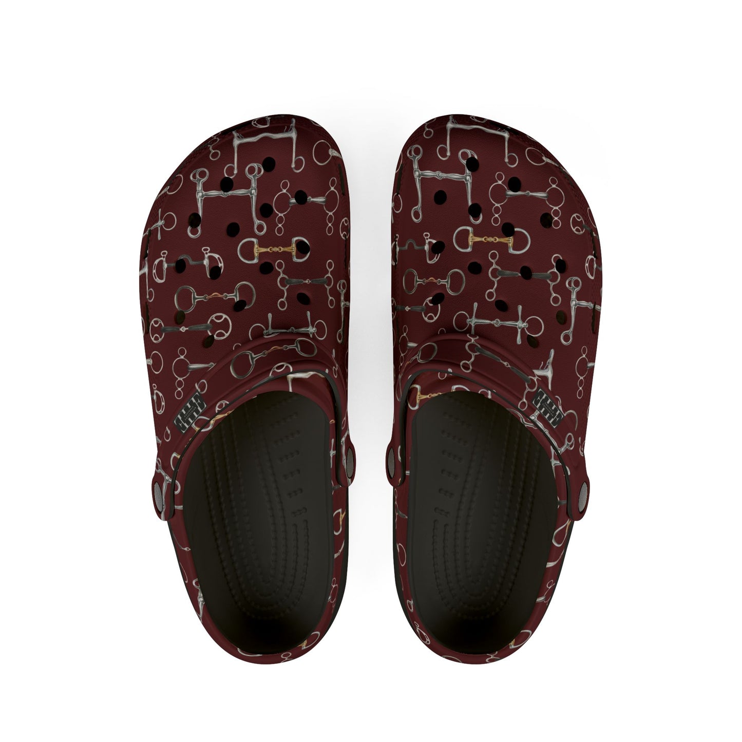 Crocs Style Shoe - Bits Maroon