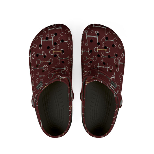 Crocs Style Shoe - Bits Maroon
