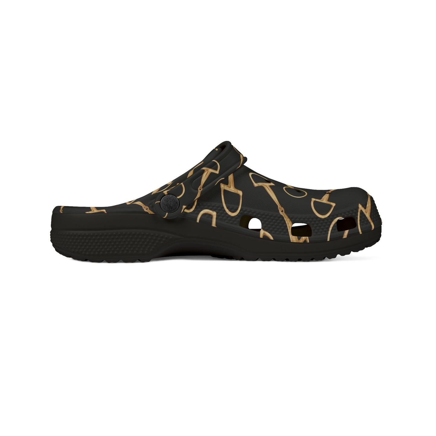 Crocs Style Shoe - Gold Bits