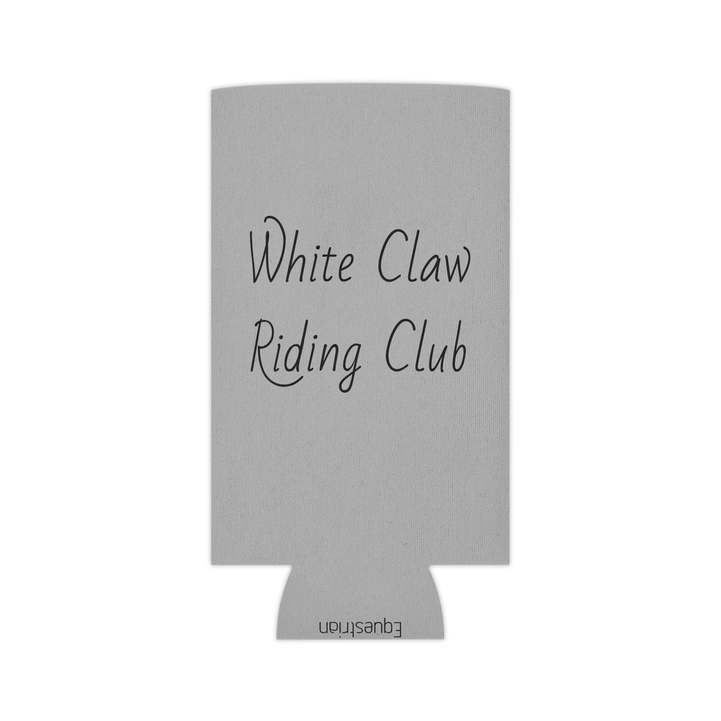 Koozie / Coozie / Can Cooler - White Claw Riding Club (Slim Can Only)