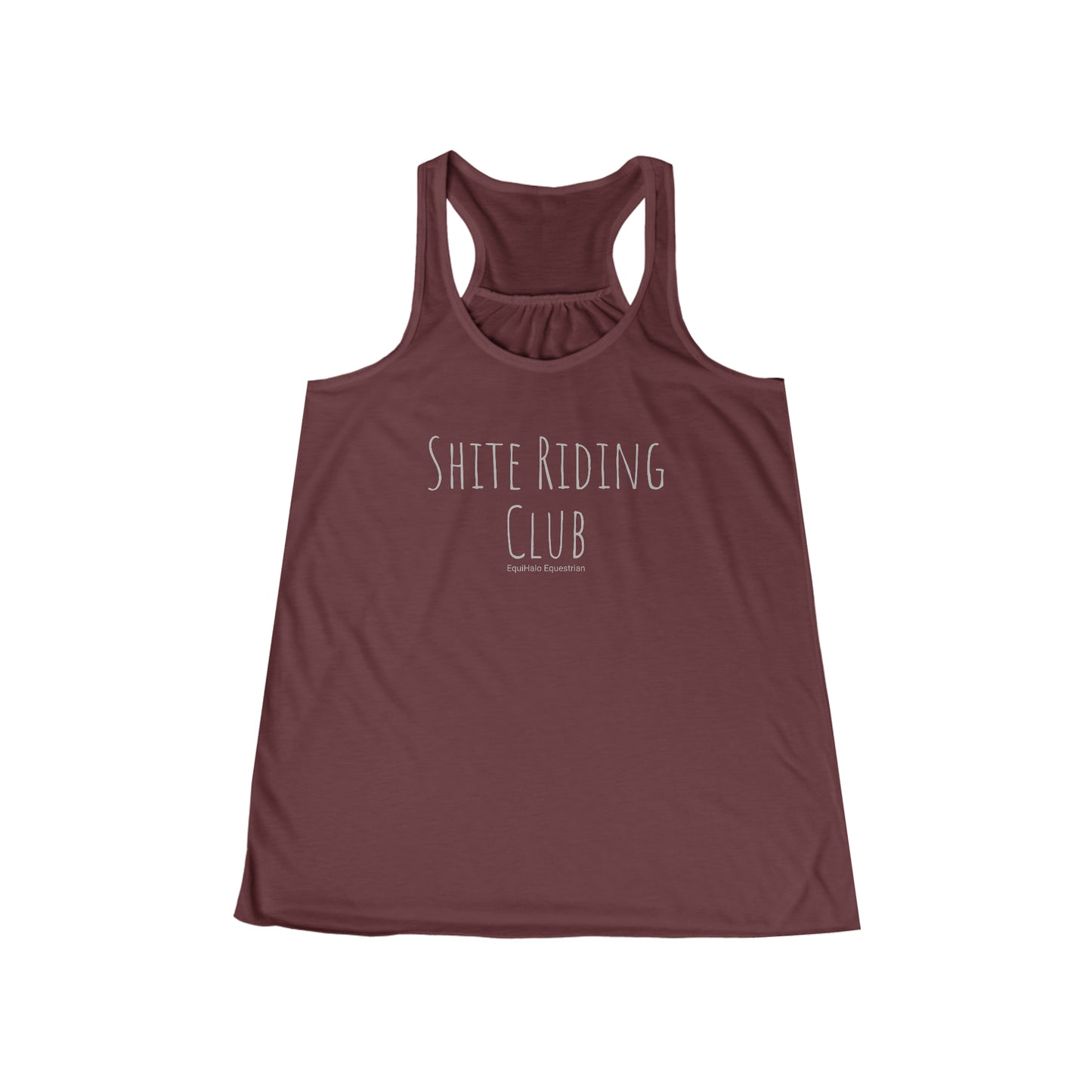 Tank Top -Shite Riding Club - (Flowy Razorback)