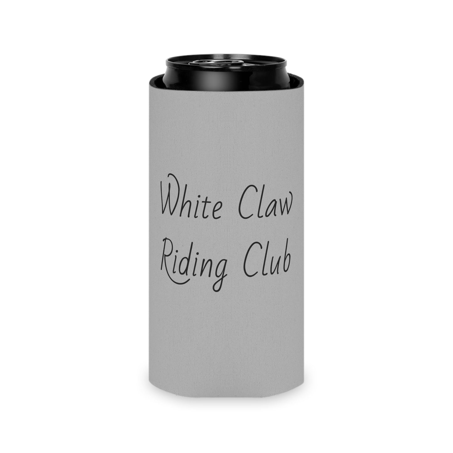 Koozie / Coozie / Can Cooler - White Claw Riding Club (Slim Can Only)