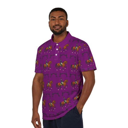 Polo Shirt - Piaffe Magenta