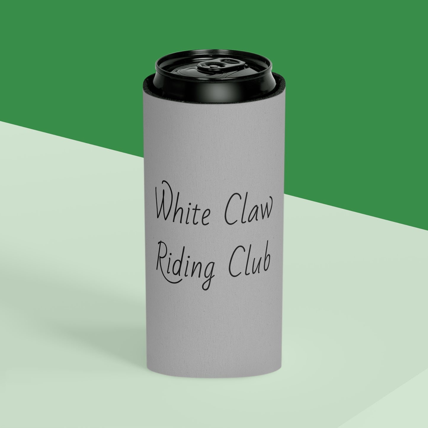 Koozie / Coozie / Can Cooler - White Claw Riding Club (Slim Can Only)