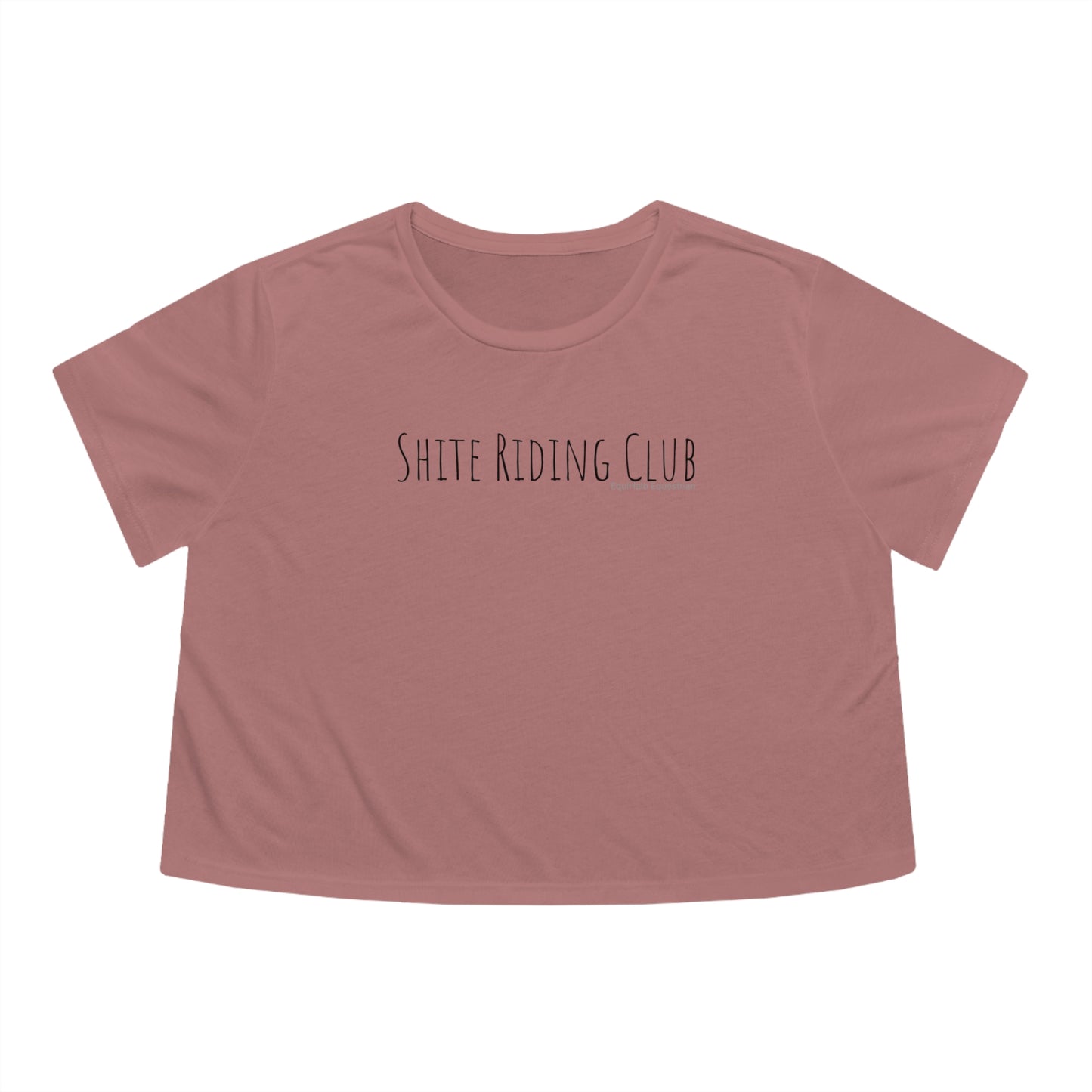 Shirt  - Shite Riding Club (Cropped Tee)