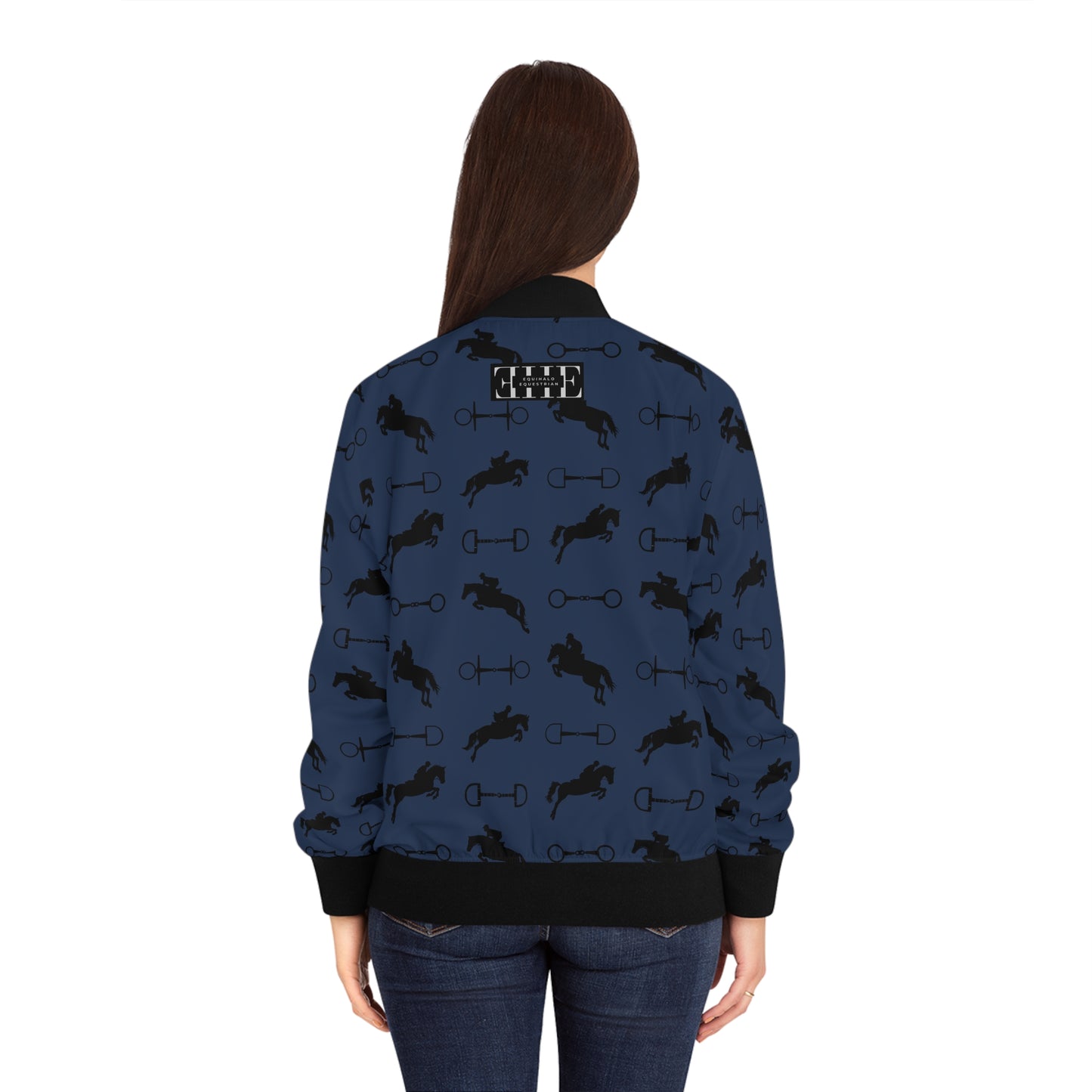 Bomber Jacket - Jumpers & Bits - Blue - Womens