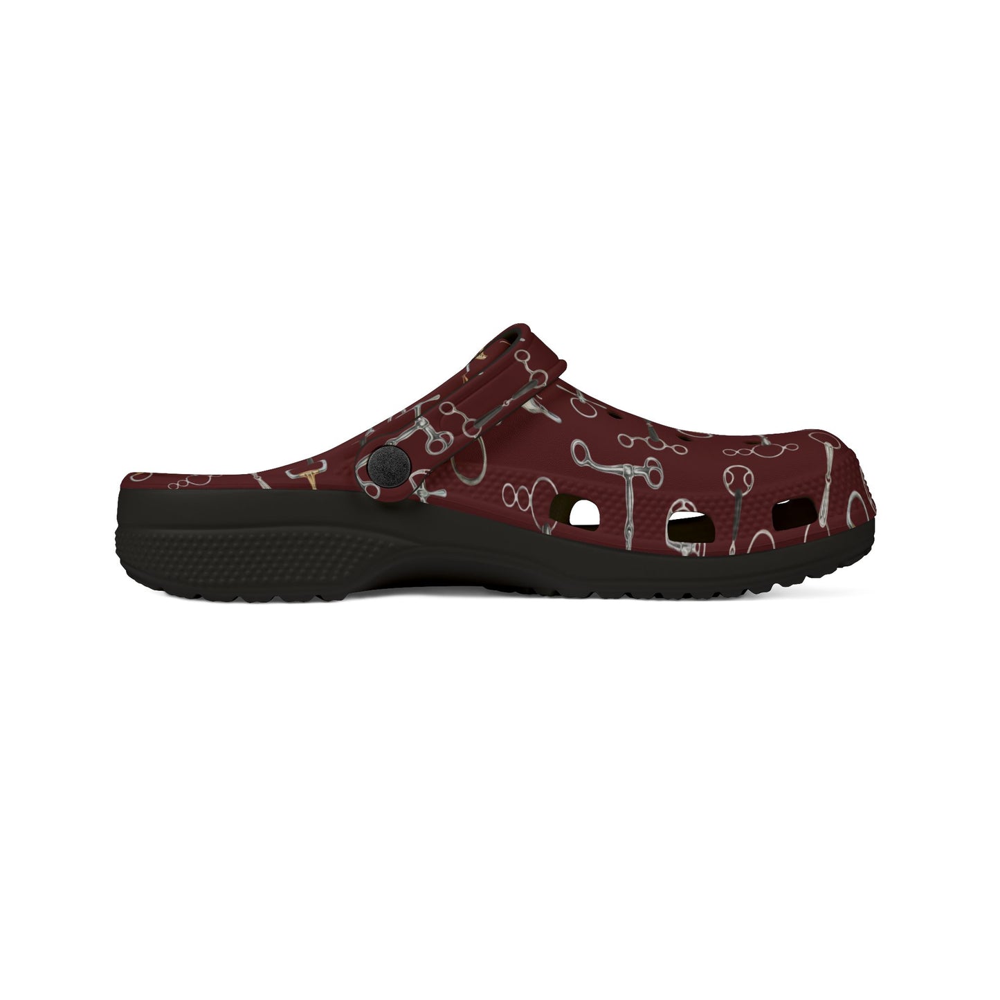 Crocs Style Shoe - Bits Maroon