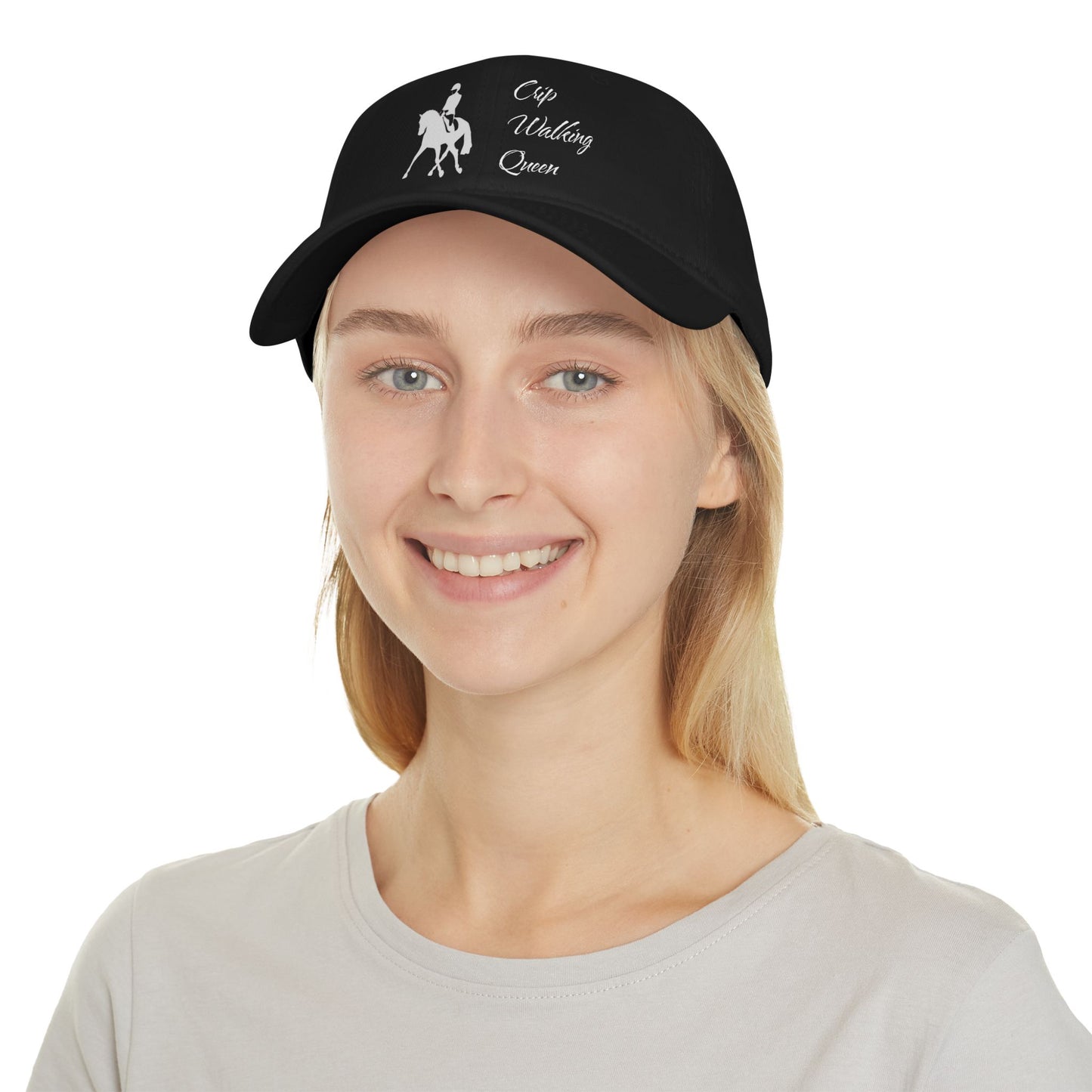 Low Profile Baseball Cap - Crip Walking Queen