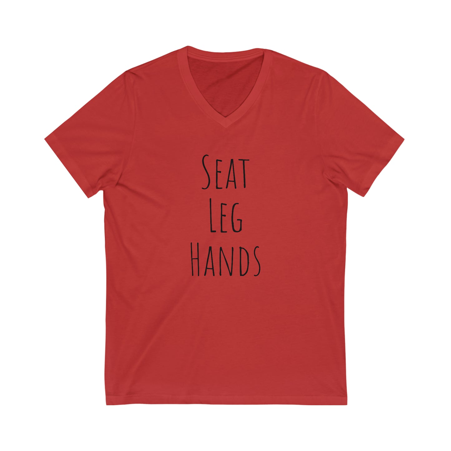 Shirt - Seat, Leg, Hands (V Neck Relaxed)