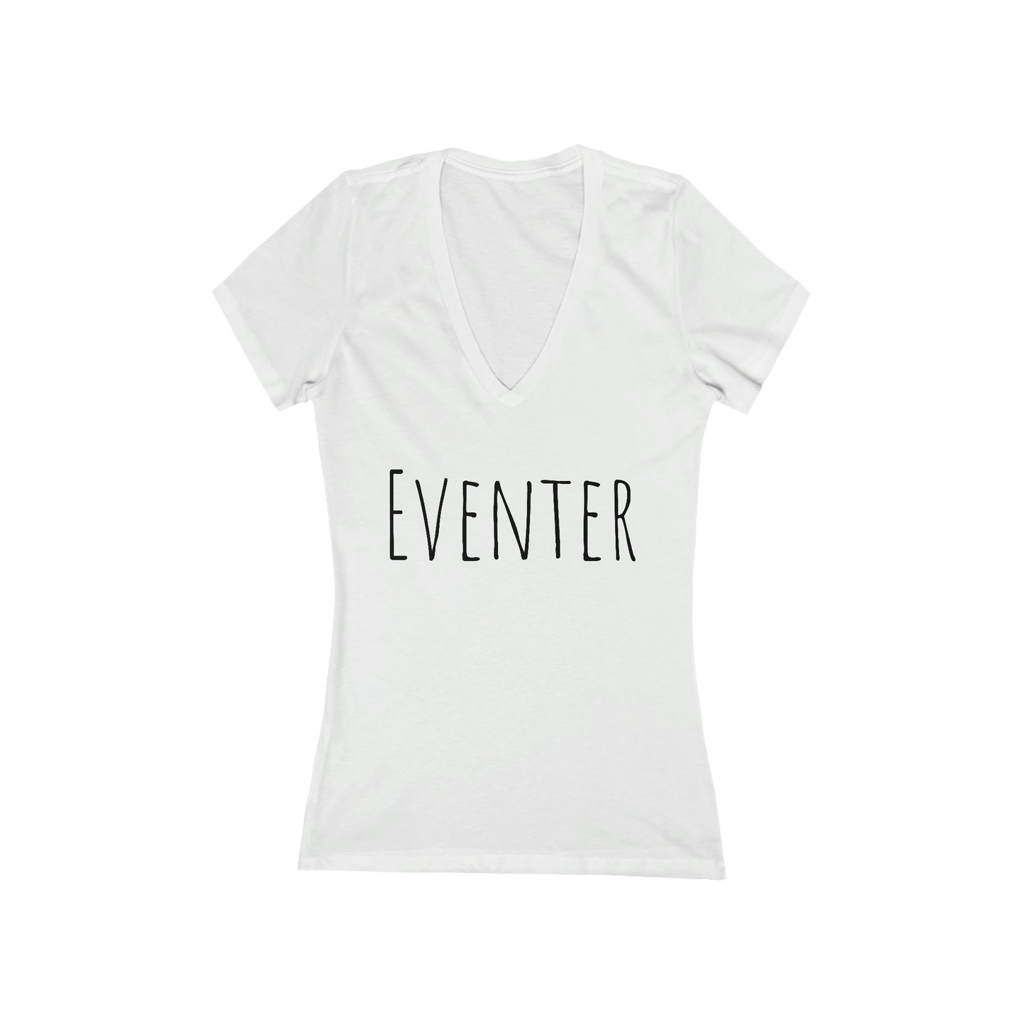 Shirt - Eventer Poem Version 2 (Back) V-Neck Tee