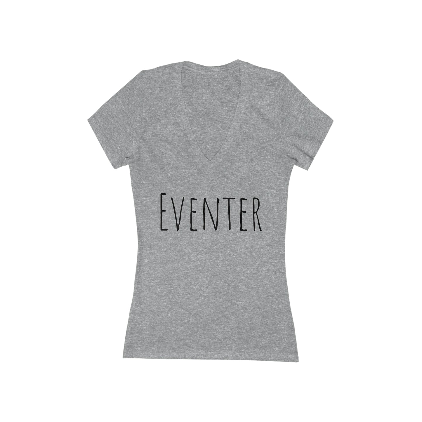 Shirt - Eventer Poem Version 2 (Back) V-Neck Tee