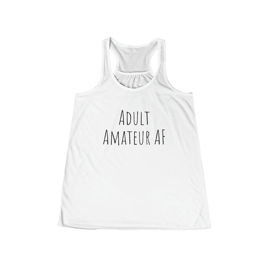 Tank Top - Adult Amateur AF - (Flowy Razorback)