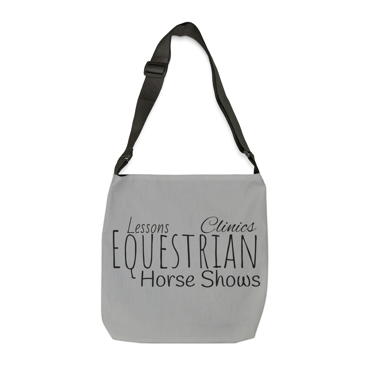 Tote Bag - Equestrian, Lessons, Clinics, Horse Shows - Adjustable