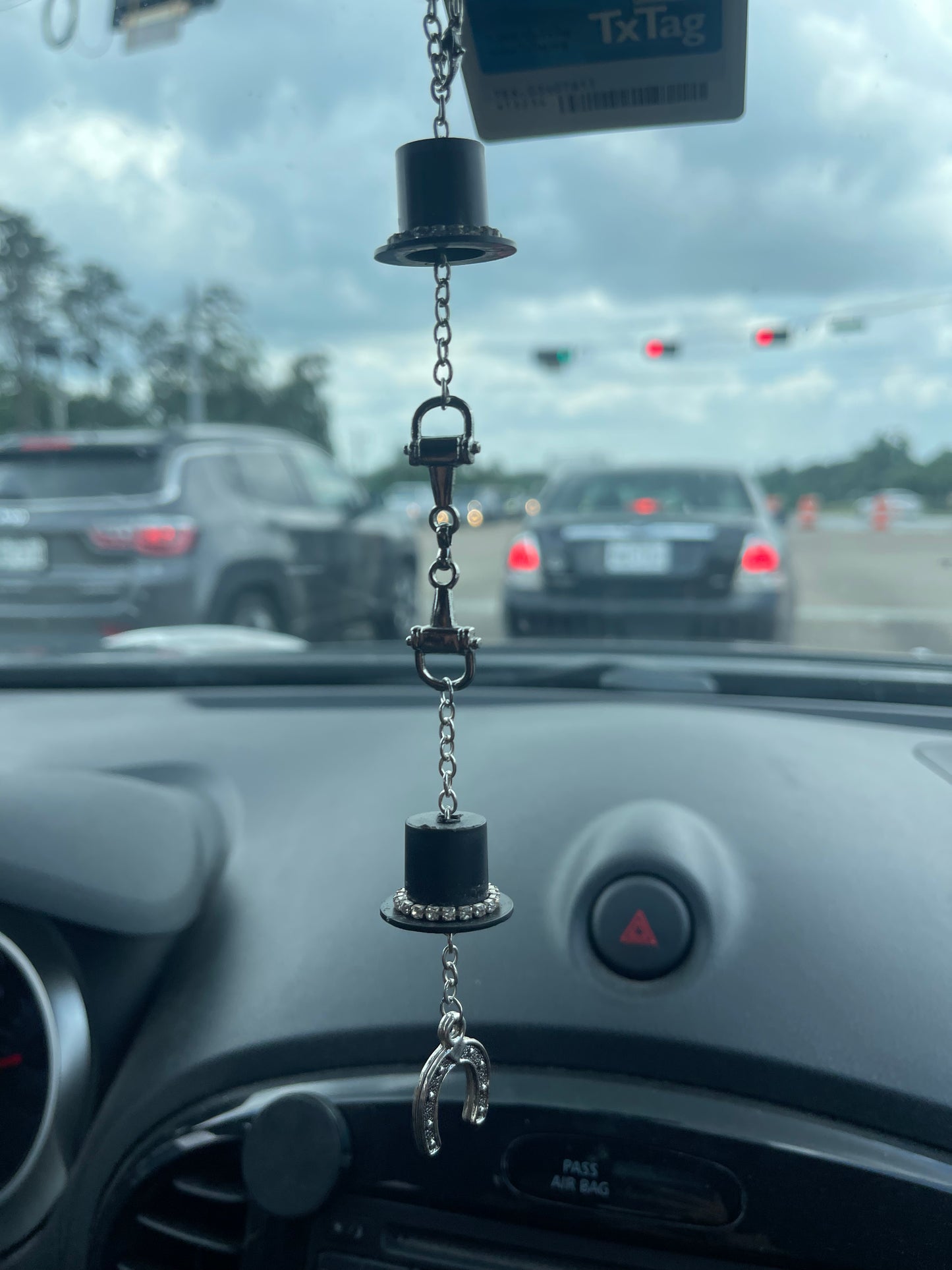 Dressage Rearview Mirror Hanger