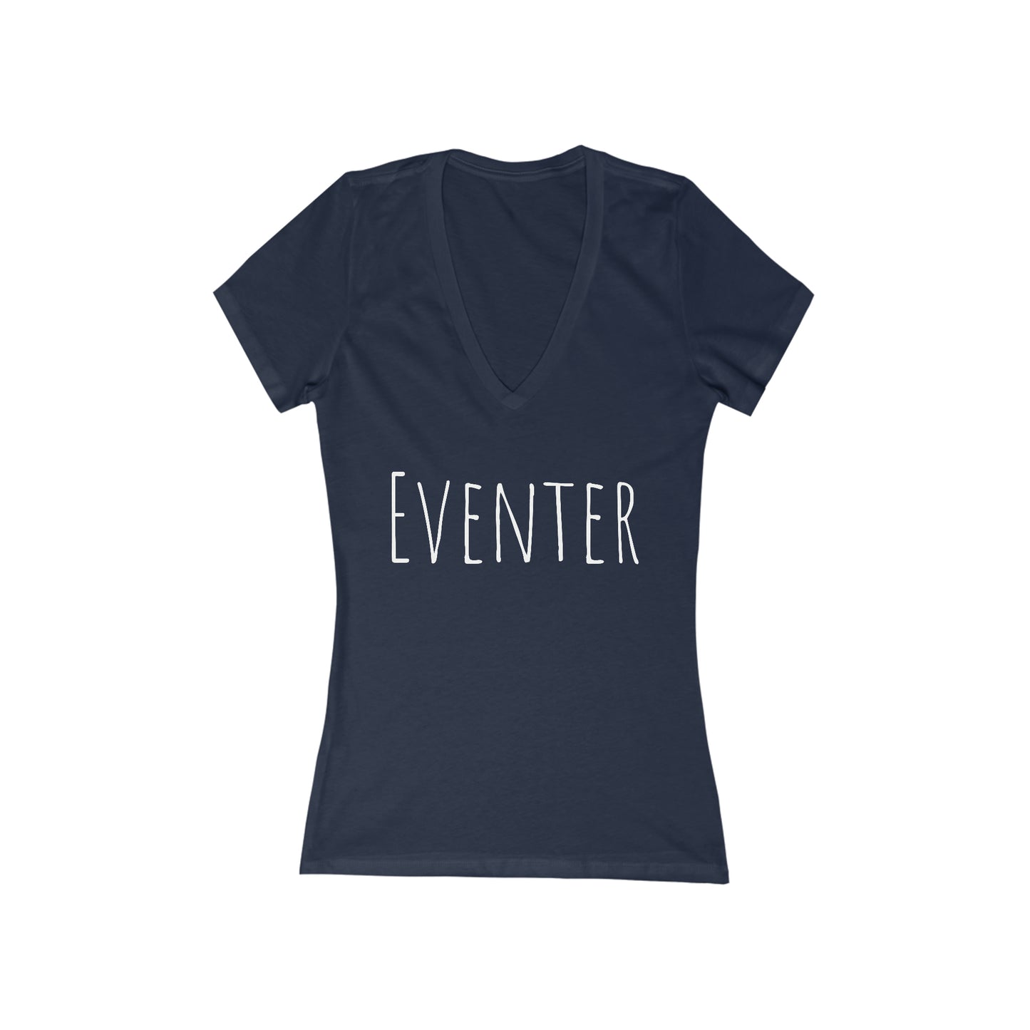 Shirt - Eventer Poem Version 2 (Back) V-Neck Tee