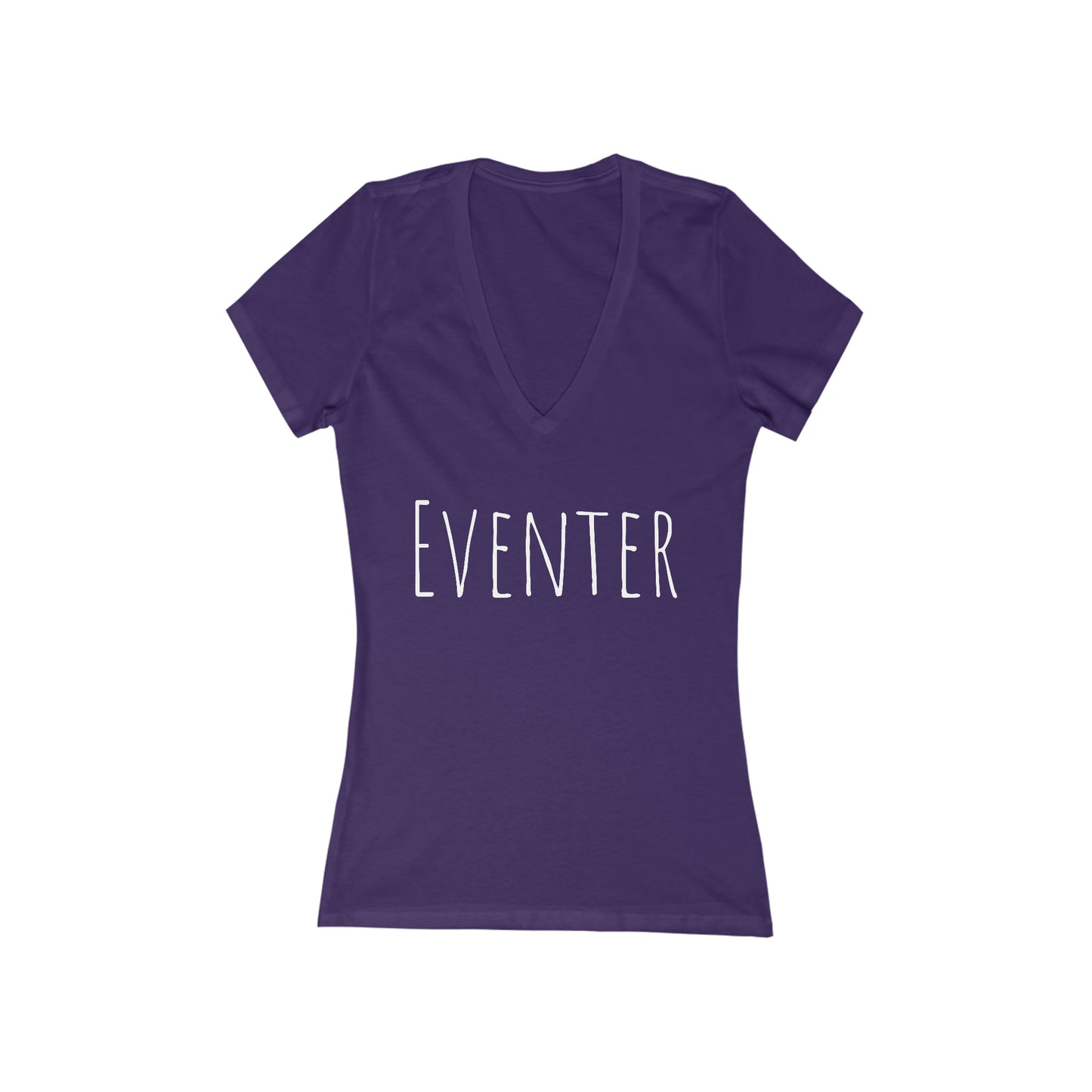 Shirt - Eventer Poem Version 2 (Back) V-Neck Tee