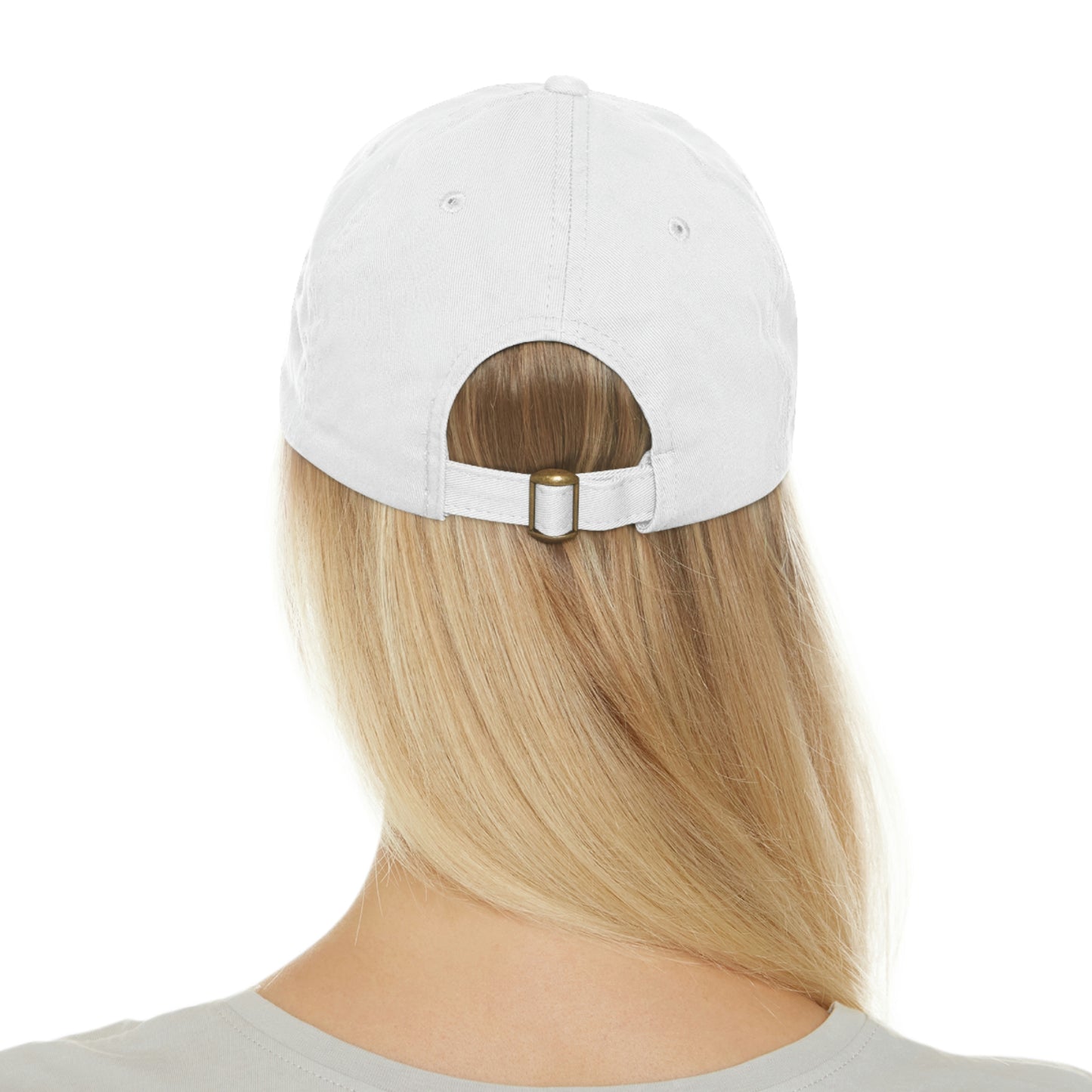 Hat with Leather Patch (Round) - Im On Stall Rest