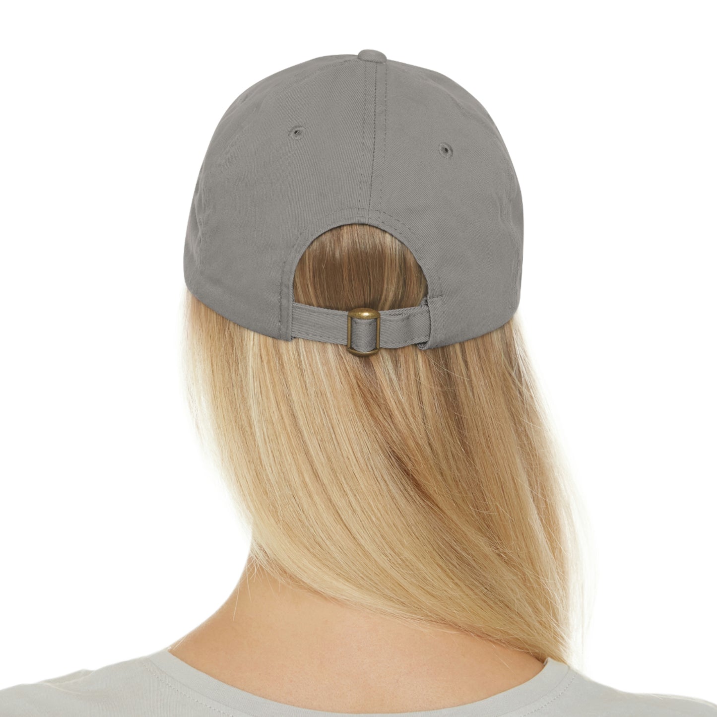 Hat with Leather Patch (Round) - Im On Stall Rest